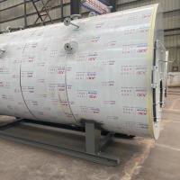 PLC Control Industrial Hot Water Boiler Dual Fuel Pry Mounting