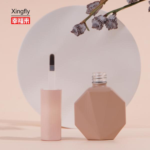 Customized LOGO Gel Nail Polish Glass Bottle 10ml Cosmetic Packaging Material Glass Bottle