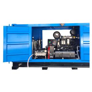 2500bar 250Mpa Ultra High Pressure Water Blasting Equipment 264KW Diesel Type