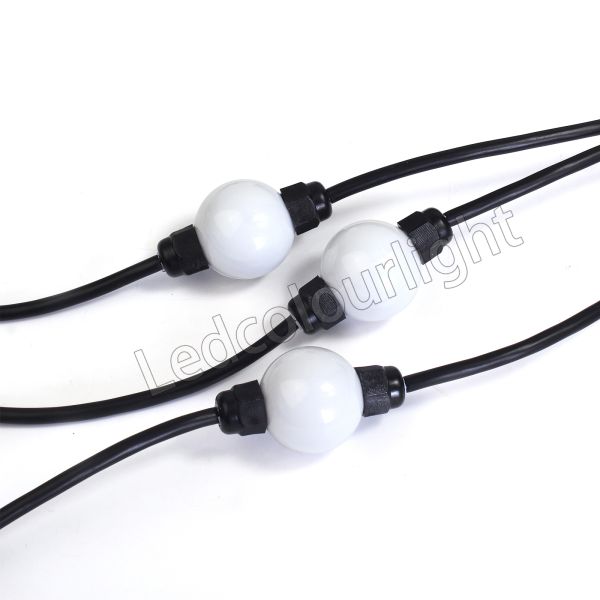 50mm DMX512 WS2811 3D Pixel Ball Light String for Christmas Holiday Lighting