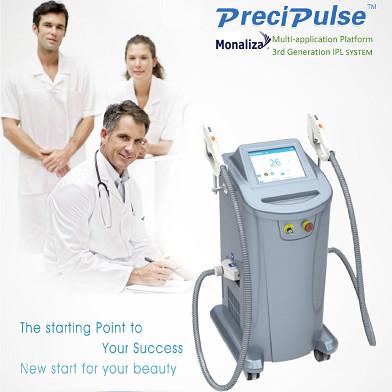 Stationary Multifunction Opt Shr IPL Beauty Machine  For Skin Rejuvenation