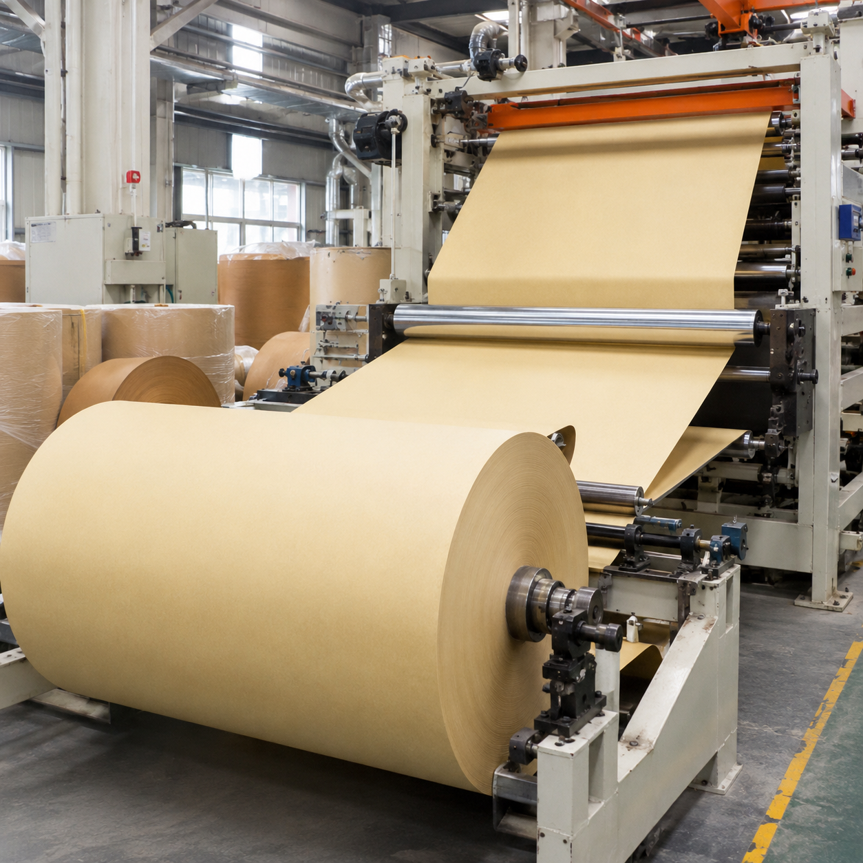 Offset Printing Press Anti Marking Paper Film TY180 TY320 1150mm*20m 1300mm*10m