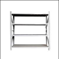 Prateleiras personalizadas do armazenamento da garagem da coluna e do feixe, sistema claro do racking do dever