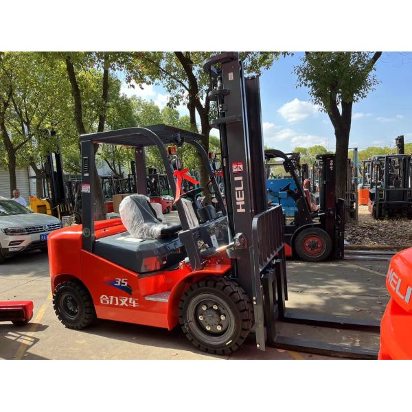 HELI 3ton 3.5ton 5ton Gasoline/Diesel Engine Forklift Used CPCD30 Second-hand Forklift