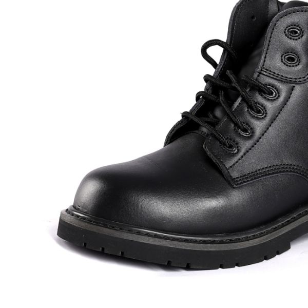 Waterproof Slip Resistant Puncture Proof Safety Boots Goodyear Steel Toe Leather Upper