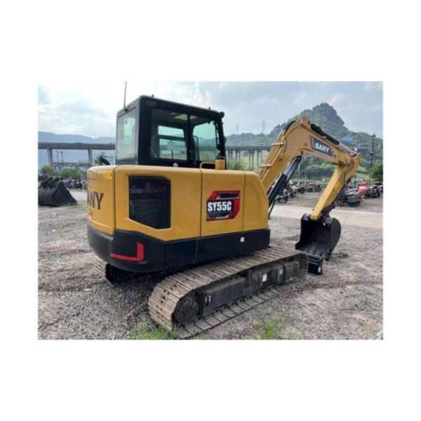 Made in China used Sany SY55C Pro excavator 5 ton with less hour