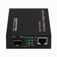 SFP Convertidor de medios Gigabit LC Fibra 100/1000M Cobre LFTP DC5V no gestionado