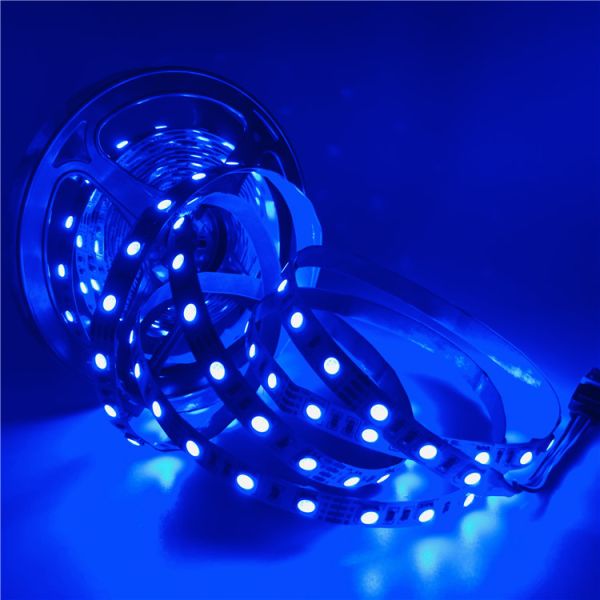 5050SMD IP68 Холодная белая светодиодная лента 5000 мм Клейкая задней светодиодной ленты