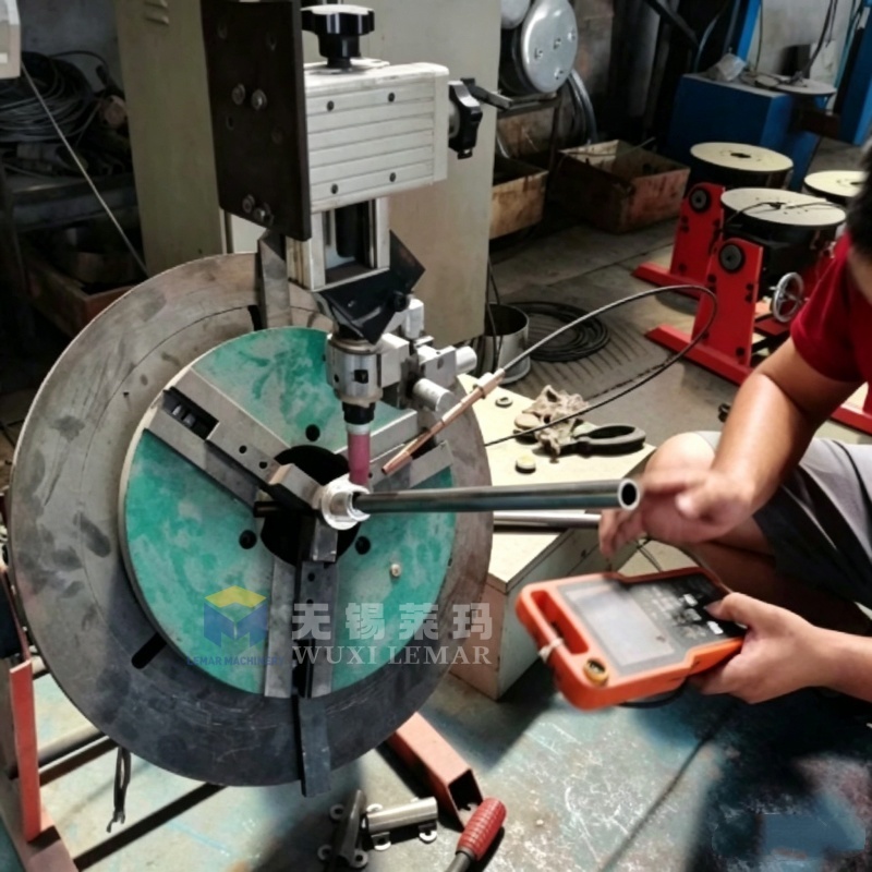 300kg Mini Welding Positioner Small Rotary Tilt Table for Pipe Sanitary Fitting Welding
