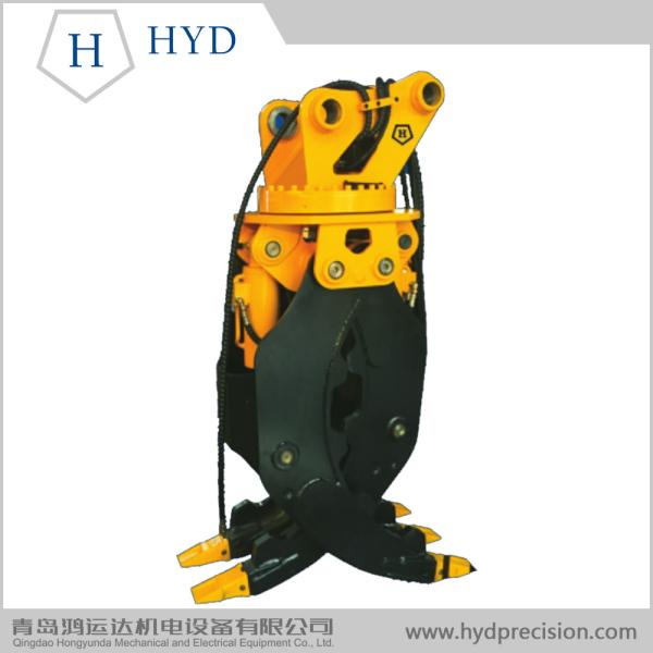 EXCAVATOR 360 DEGREE ROTATING HYDRAULIC SCRAP GRAPPLE