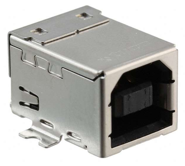 1x1 8P угол входа Rj45 модульный разъем B Blk 4pos R/A SMT 30u