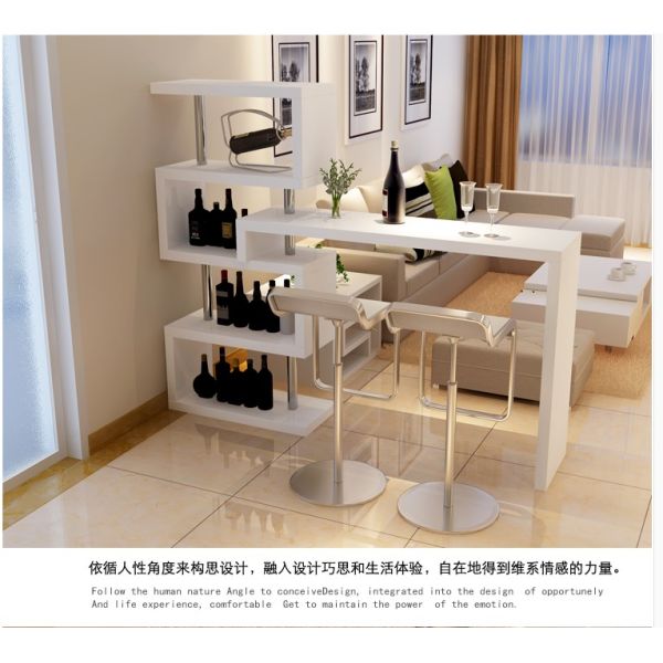 Home Decor Dining Table Top Set Modern Multifunctional Bar Table for Living Room Sofa