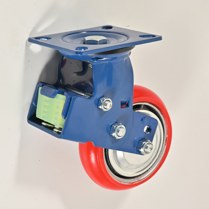 Heavy duty Industrial Wheel Casters 5 inch 350kg load capacity laser cutters woodworking machines