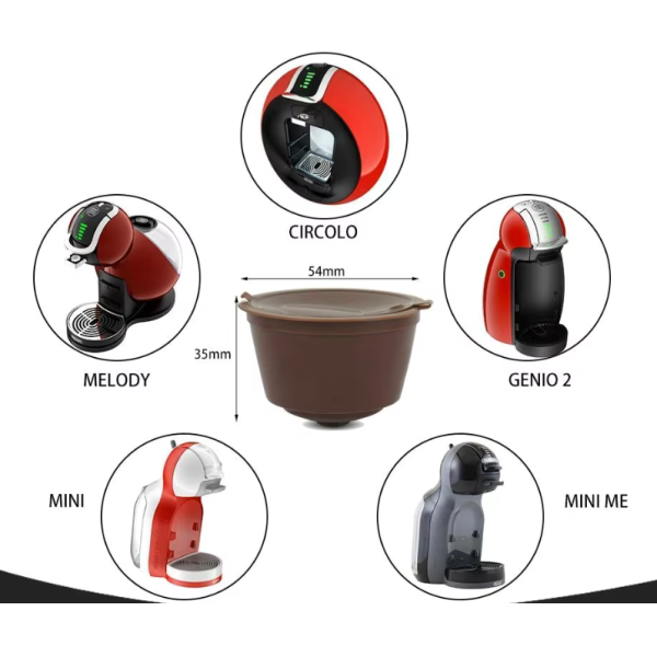 Compatible Reusable Coffee Capsule Cup Filter Cup Coffee For Caffitaly