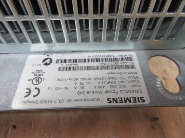 Inversor 3AC 380-480V 30KW 6SL3224-0BE33-0AA0 da frequência de SIEMENS SINAMICS G120
