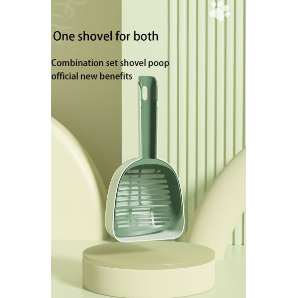 Multi-Functional Big Hole Cat Litter Scoop Durable Plastic Pet Shovel with ODM Designs
