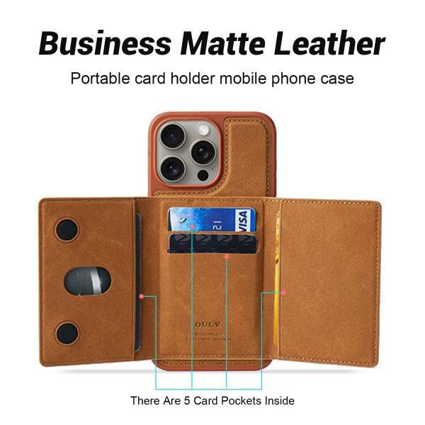 OEM / ODM Flip Mobile Phone Case Customizable Magnetic Protective Case For iPhone and Samsung