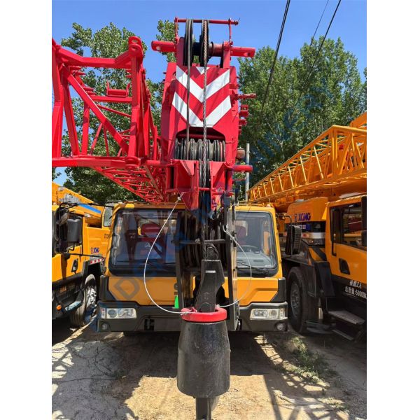 Limited Offer Reliable Used 80Ton Truck Crane with Telescopic Boom Truck Crane for Shipyard