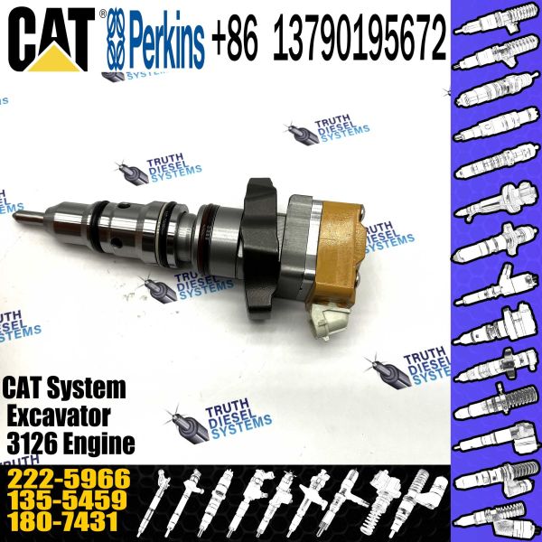 Diesel engine fuel injector 222-5966 2225966 diesel injector assembly fuel injection spare parts 222-5966