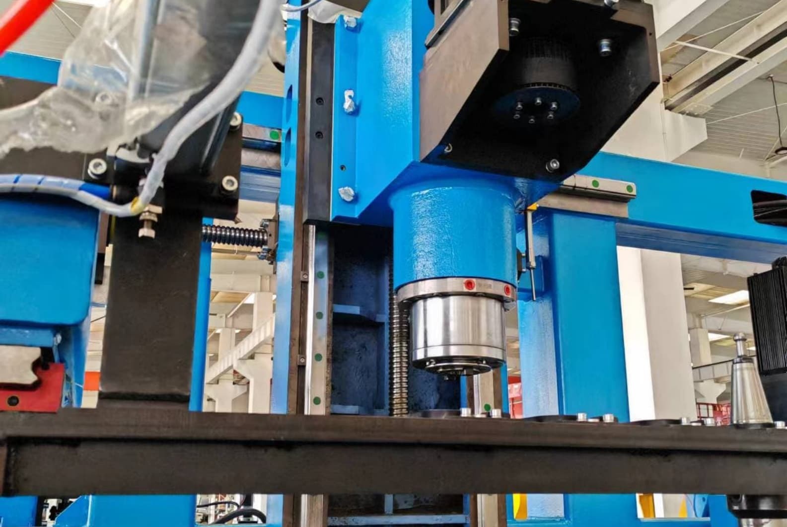 Industrial High-Speed CNC H Beam Drilling Machine With Three Independent Spindles