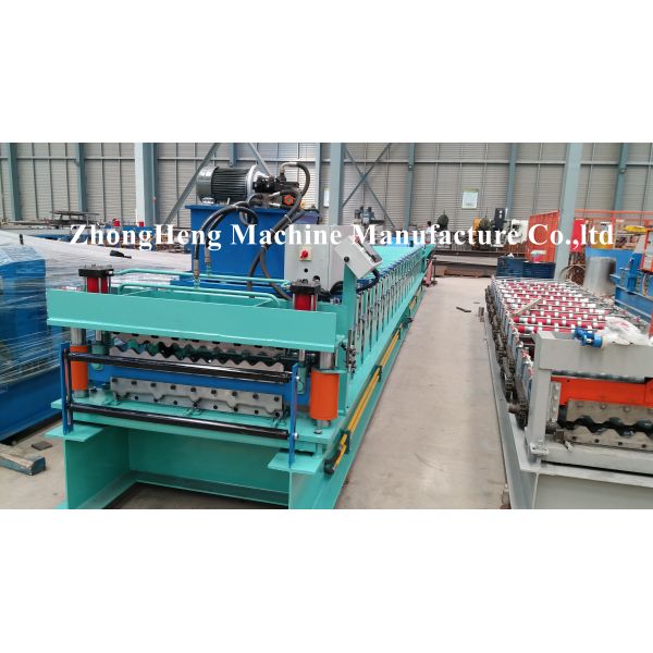 CNC Steel Roofing Sheet Roll Forming Machine For PPGI 0.3mm-0.8mm , Roll Former