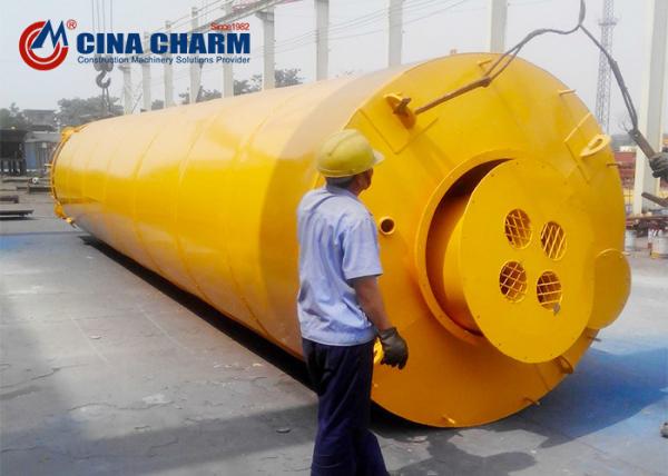 Sheet - Assembled Cement Storage Silo 90 100 120 Ton For Concrete Mixing Station