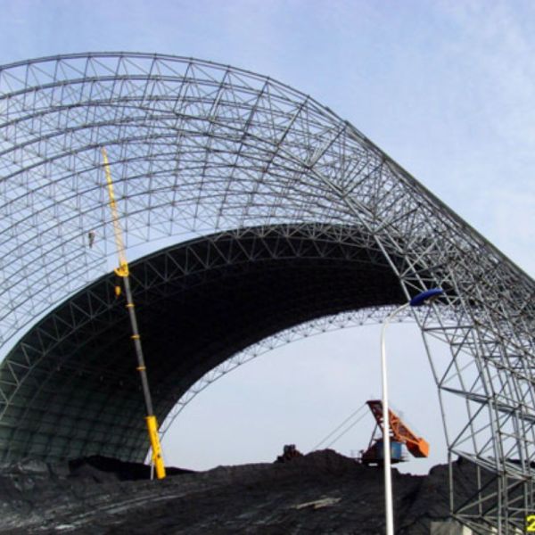 Prefabricated Q235 Q345 Q355 Steel Frame Building For Great Long Span