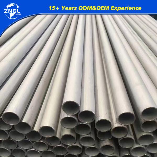 Pipe en acier inoxydable sans soudure/soudé pour les applications de la norme AISI TP304/304L/316/316L