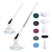 Pulidora de limpieza giratoria de baño de giro 8 cabezas