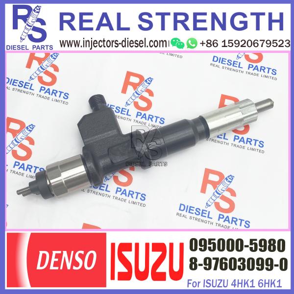 Injecteur de carburant de gazole 8-97603099-2 095000-5982 095000-5980 pour 4HK1 6HK1