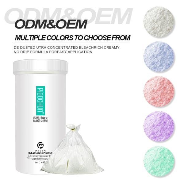 Hair Bleaching Powder–450g, Gentle Potent Formula, Custom Colors, For Salons At-Home Use