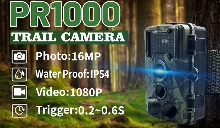 VGA WiFi 1080P 720P охотясь камера, камера природы радиотелеграфа 16MP на открытом воздухе