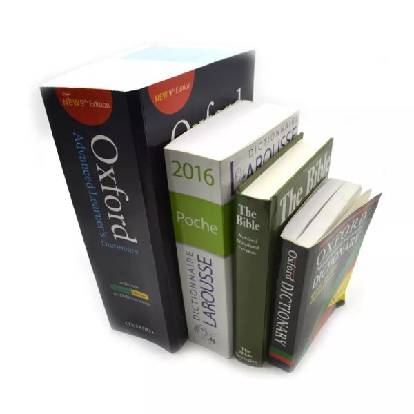 Dictionary Offset Printing Service Paperboard Art Paper Cmyk Color