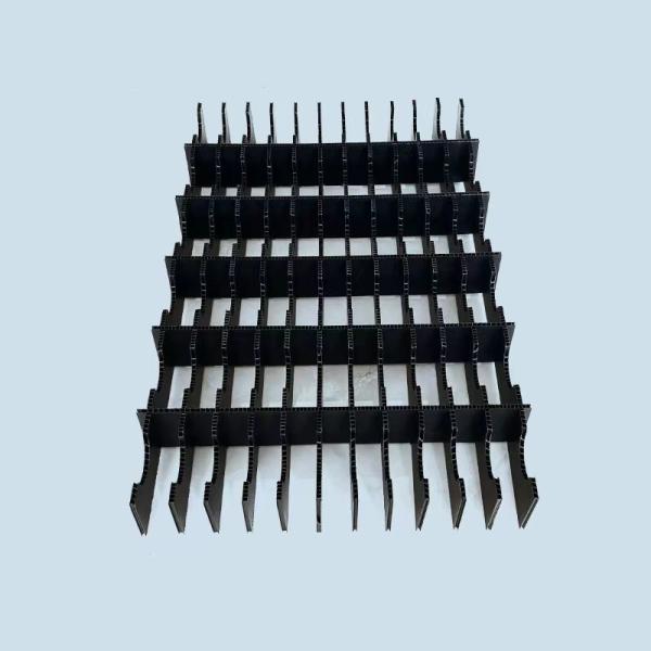 Corrugated Plastic Dividers Box PP Hollow Board Recycled Multi Compartment Storage Box