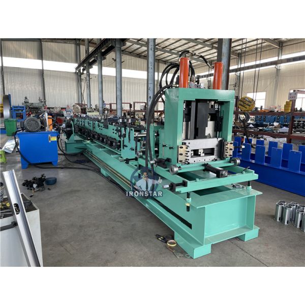 “High Speed Automatic CZ Purlin Roll Forming Machine Quick Change Size Steel Frame Making Machine”