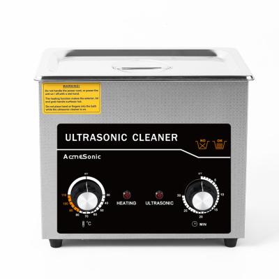 Limpeza ultra-sônica portátil com tanque de 3L volume 160W potência total e nova tecnologia de controle de calor