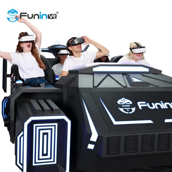 A obscuridade do simulador 6Seats VR de Zhuoyuan 9DVR estraga Arcade Game Machine