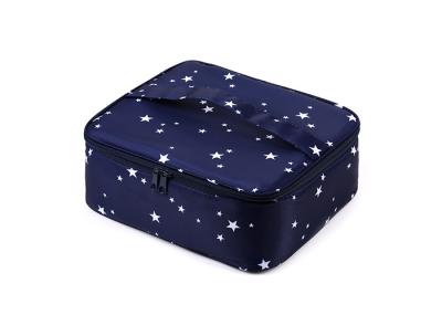 Easy Carry Travel Organizer Bag With PVC Transparent Waterproof Mesh Surface