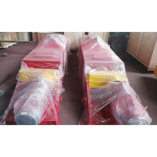 7.5 kW Stainless Steel Paddle Mixer for Power Plant Ash Conditioning