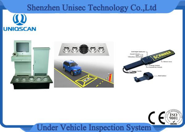 Safety Anti Terrorism Colorful Vehicle Surveillance System , Under Vehicle Scanning System
