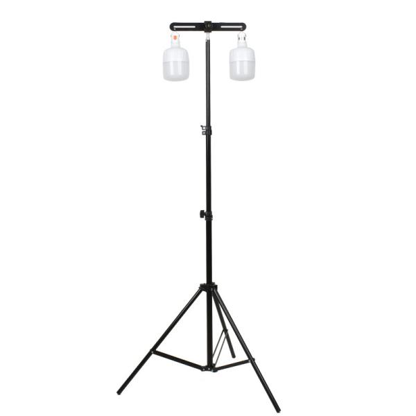 2.1m Flexible Aluminum Camera Tripod Stands with 1/4 Mounting Screw Professional Photography for Selfie/Live