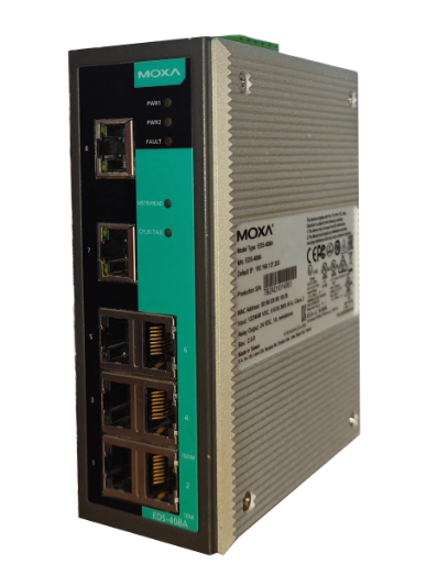 MOXA EDS-408A Switch MOXA EDS-408A-MM-ST Entry Level Managed Industrial Ethernet Switch 8 Port