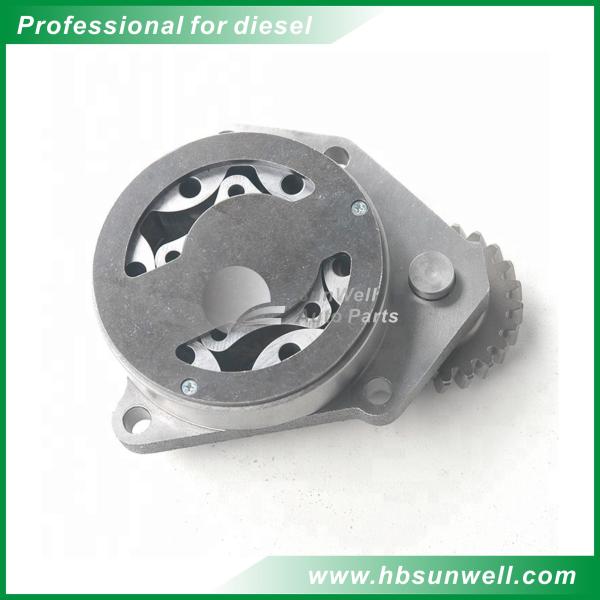 6L Diesel Engine Oil Pump 3991123 Cast Iron Material 12 Months Warranty