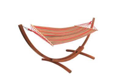414cm Widen Pure Garden Portable Hammock Colorful Polyester Cotton