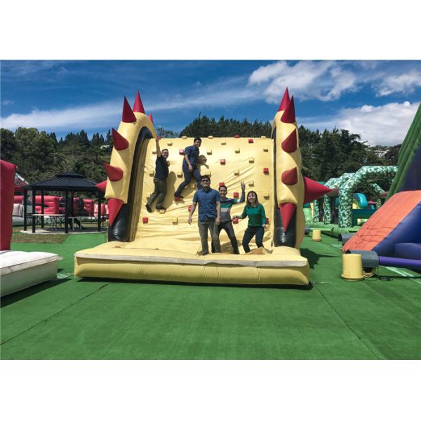 На открытом воздухе раздувная потеха 5К, доказательство воды дома 44м*42м*5м Л*В*Х прыжка крупного плана