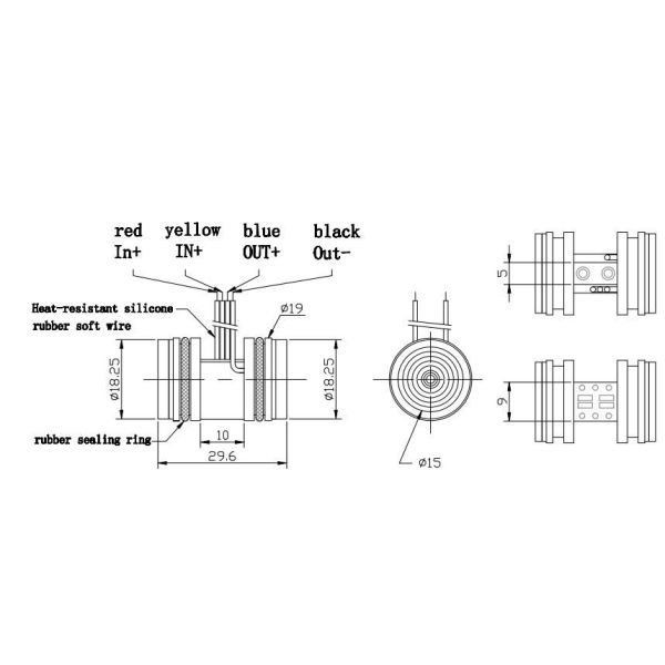 HT20 Differential Silicon Pressure Sensor For Pressure Calibration Instruments Differential Pressure Sensor