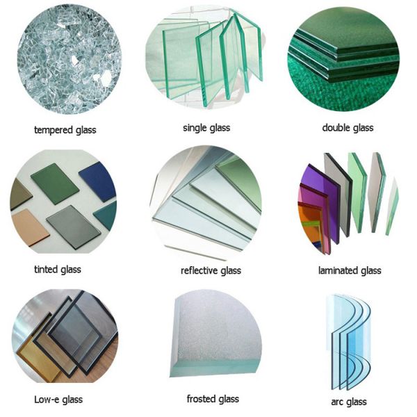 Australia Style Aluminium Casement Doors , Aluminum Sliding Patio Doors With Tempered Frosted Glass