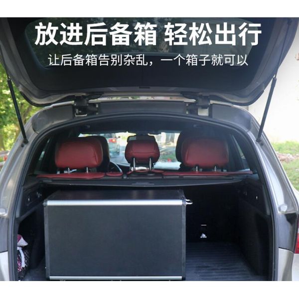 Алюминиевый складной столик из нержавеющей стали для портативной кухни в автомобиле или доме