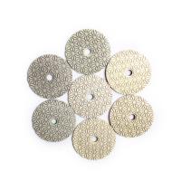assoalho branco de Diamond Wet Polishing Pad For da almofada de polonês de 100mm