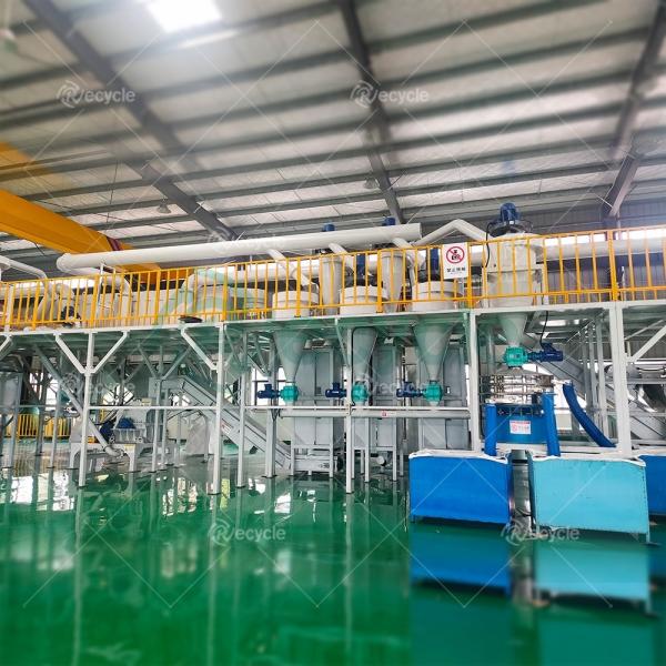 1000kg/h Pouch Type Lithium Battery Recycling Machine Complete Line